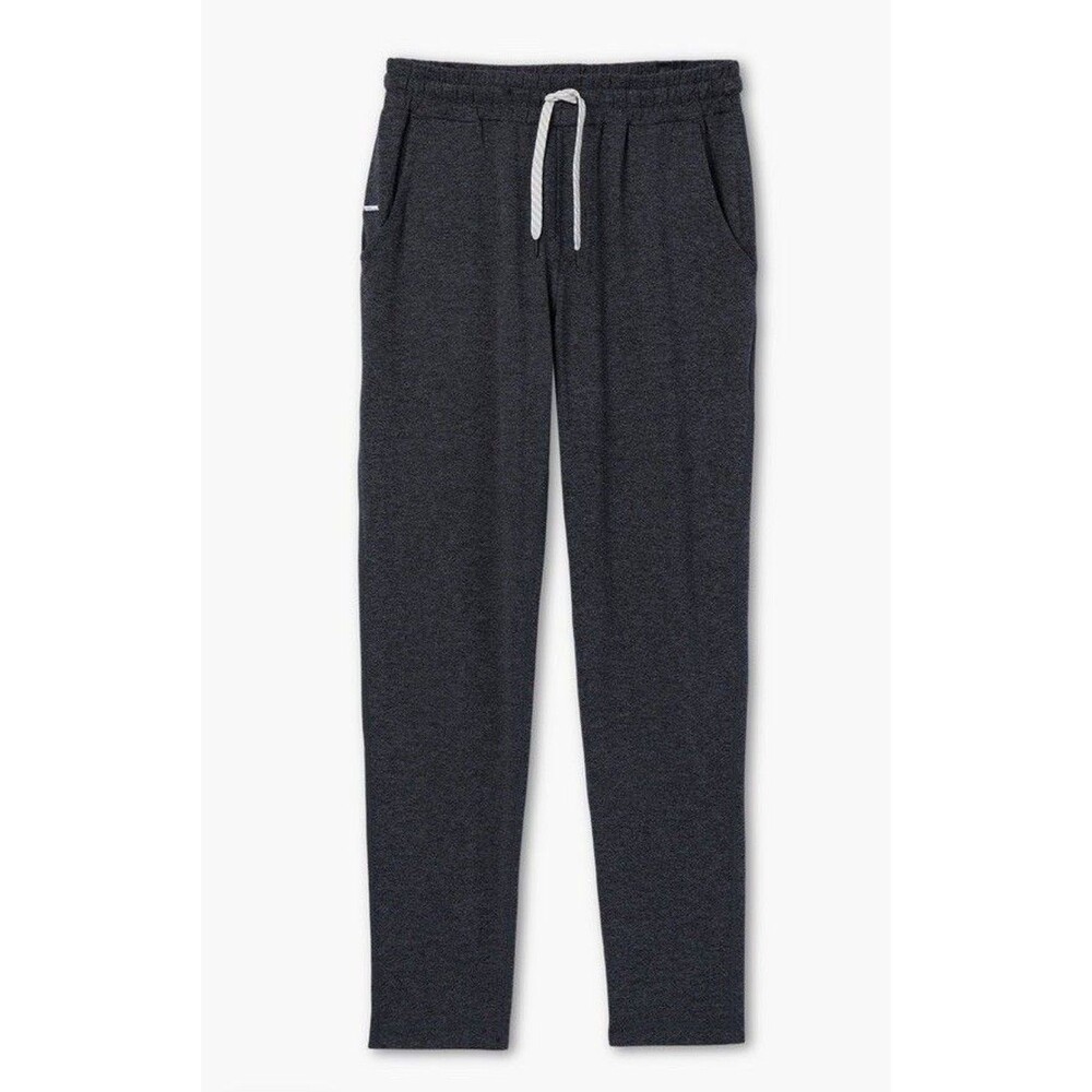 Vuori Mens Small Ponto Performance Pants Jogger Charcoal Heather V418 - Picture 5 of 9